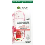 Garnier Skin Naturals maska - Anti-Age Ampoule Sheet Mask With Hyaluronic Acid