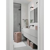 Curver Prašno rožnata škatla za shranjevanje s pokrovom iz reciklirane plastike 28x28x28 cm Kaya Cube – | Shoptok.si