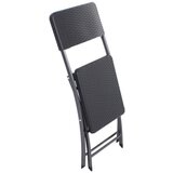 Garden Pleasure Siva vrtna jedilna garnitura Ventana – | Shoptok.si