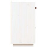  Komoda bela 34x40x75 cm trdna borovina, (20600791) | Shoptok.si