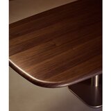 Kave Home Jedilna miza v orehovem dekorju 110x220 cm Melvar – | Shoptok.si