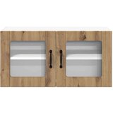 vidaXL Stenska kuhinjska omarica s polico Umetni hrast 80 x 31 x 40 cm | Shoptok.si