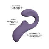 Lelo Enigma Wave - trostruki stimulator Cyber Purple | ePonuda.com