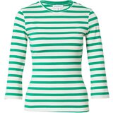 Warehouse Majica zelena / bela | Shoptok.si