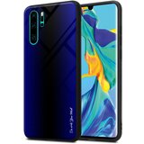  Ohišje, združljiv s Huawei - Stripe Optics v kobaltu vijolični - zaščitni pokrov iz silikona TPU in hrbet iz kaljenega stekla, (20576376) | Shoptok.si