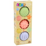  Set senzornih loptica za bebe pastelne boje 3 kom 6 cm | shoptok.hr