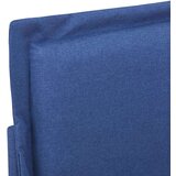  Posteljni okvir brez vzmetnice modra tkanina 150x200 cm, (21829661) | Shoptok.si