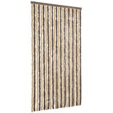  Zastor protiv muha tamnosmeđi i bež 100 x 230 cm od šenila | shoptok.hr