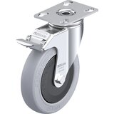Blickle Vrtljivo kolo za aparate LKPA-POES-FI-SG, nosilnost 120 kg, kolo s Ø 125 mm, višina 161 mm | Shoptok.si