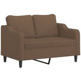 Maison Chic kavč - Sofa - Kanape dvosed rjav 120 cm blago, (21726898) Cene