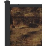  Metalni okvir kreveta bez madraca boja hrasta 193x203 cm | shoptok.hr