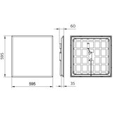 Philips LED panel za spušteni plafon PROJECTLINE LED/36W/230V 59,5x59,5 cm | Eponuda.com