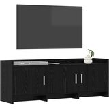 TV ormar 130 x 33 x 47 cm Crni hrast Konstruirano drvo | Eponuda.com
