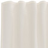 Voile zavjese s džepovima za šipke 2 kom. krem | Shoptok.si