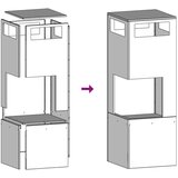 vidaXL Vremensko odporen jeklo/Rjava Vremensko odporen jeklo | Shoptok.si