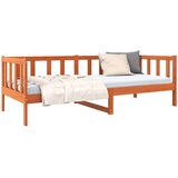 Konstrukcija postelje z vzglavjem Voskast rjav 80 x 200 cm, (5000141877) | Shoptok.si