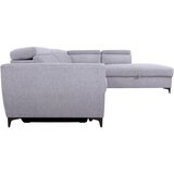 MID.YOU KOTNA SEDEŽNA GARNITURA, velur siva | Shoptok.si
