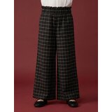 Sinsay Pamučne wide leg hlače na karirani uzorak | shoptok.hr
