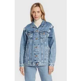 Wrangler Jeans jakna Cher W40396X17 Modra Regular Fit