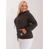 RELEVANCE Sweatshirt-RV-BL-8655-1.13X-dark khaki | Shoptok.si