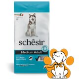 Schesir dog Medium, Fish 12kg, Hrana Za Zdraviju Kožu i Sjajniju Dlaku