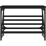  Stalak za cipele crni 60x30x45 cm od konstruiranog drva | shoptok.hr