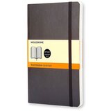 Moleskine Žepna beležnica mehka platnica, črna - črte | Shoptok.si