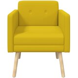  Ukrasna fotelja Žuta Baršun | shoptok.hr
