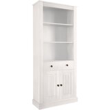 Støraa Bijela biblioteka od masivnog bora 181x31 cm Mille – | shoptok.hr