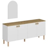 Hanah home komoda lotus mirror white | ePonuda.com