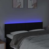  Uzglavlje crno 144x5x78/88 cm od tkanine | shoptok.hr