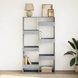  Regal za knjige boja betona 100x33x175 cm konstruirano drvo | shoptok.hr