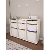 Hanah home višenamenska komoda bofi white | ePonuda.com