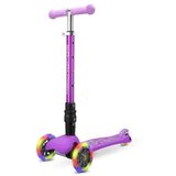 BOLDCUBE sklopivi mali romobil s tri kotača, Fairytale Land ljubičaste boje | shoptok.hr