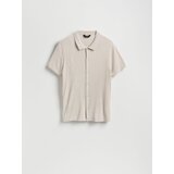 Reserved Džemper na kopčanje gumbima - bež | shoptok.hr