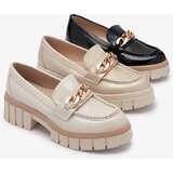 Resti Lacquered women's moccasins in black Aquan- Footwear | ePonuda.com