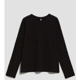 Marisse Black Blouse With Lace On The Sleeves | Shoptok.si
