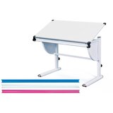 Mömax Mladinska Pisalna Miza Milo 3-In-1, Bela | Shoptok.si