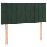  Posteljno vzglavje temno zeleno 80x5x78/88 cm žamet, (20738849) | Shoptok.si