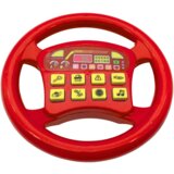 Lean_Toys Interaktivni avtomobilski volan rdeča | Shoptok.si