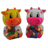 Magic Toys 88-delni set gradbene kocke v vrečki z glavo telička outlet | Shoptok.si
