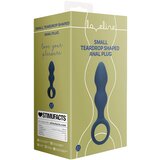 Shots Loveline - Analni dildo z obročkom za oprijem - majhen (modri) | Shoptok.si