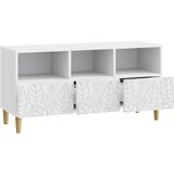TV ormar 102 x 34,5 x 50 cm Bijela Konstruirano drvo | Eponuda.com