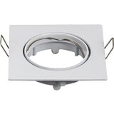 Aigostar Okvir za ugradnu GU10 svetiljku 8,2x8,2 cm bela Cene