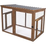 TIAKI drveni kokošinjac Ranch (po želji proširiv) - Vanjski kavez: D 116 x Š 78 x V 89,8 cm | shoptok.hr