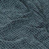  Pamučni pokrivač 125 x 150 cm indigo plavi | shoptok.hr