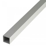 gah alberts Četverokutna cijev (1.000 x 10 x 10 mm, Aluminij, Srebrne boje, Eloksirano) | shoptok.hr
