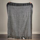 Catherine Lansfield Črna odeja 125x150 cm Stab Stitch – | Shoptok.si