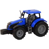  Tractor with Trailer Agricultural Vehicle Farm Blue | shoptok.hr