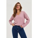 Marisse WOMEN'S SWEATER Z-SW-4800 L.PINK | Shoptok.si